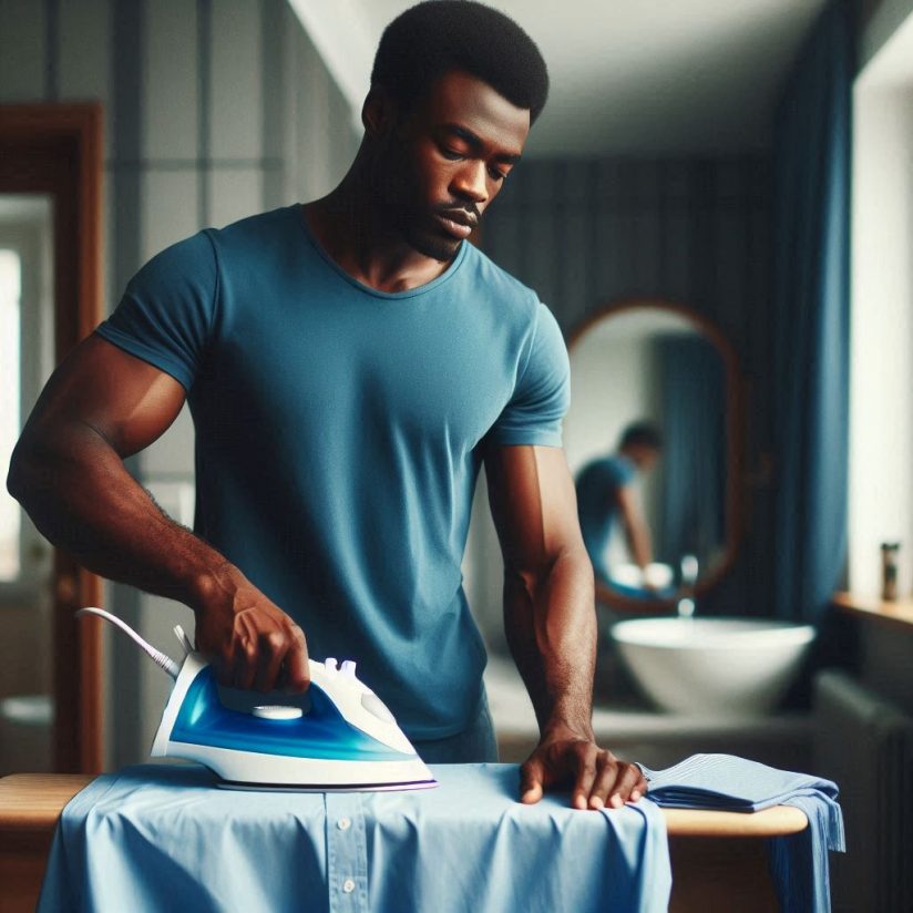 Repasser sa chemise