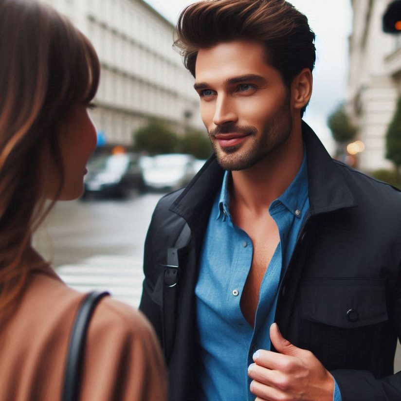 Un homme en chemise