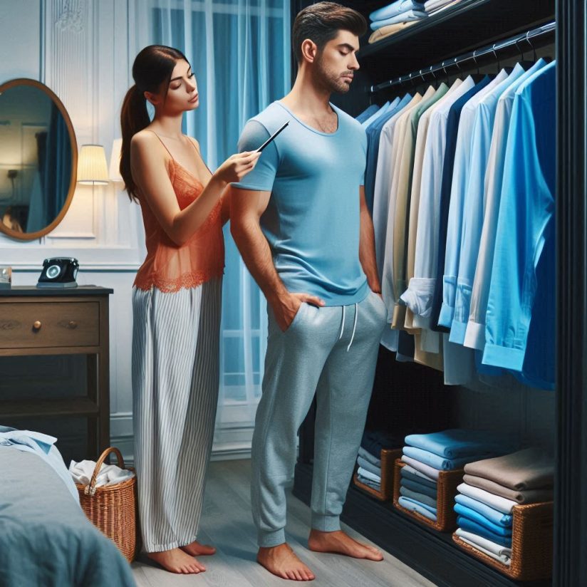 Qui choisit la chemise dans un couple ?